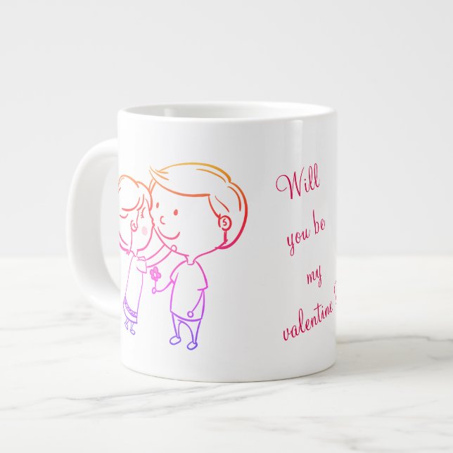Valentine Special Jumbo Mug (Front Left)