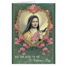 Valentine St. Therese Catholic Religious Nun