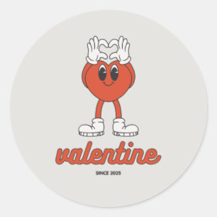 Valentine sticker