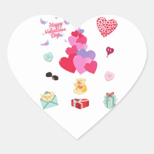 " VALENTINE" STICKERS
