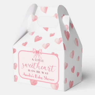Valentine Sweetheart Baby Shower Favour Boxes