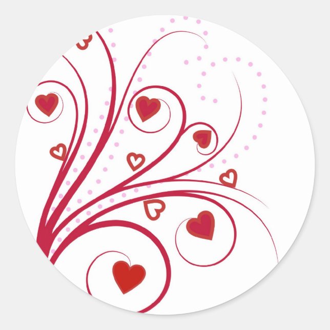 Valentine Sweetheart Sticker (Front)