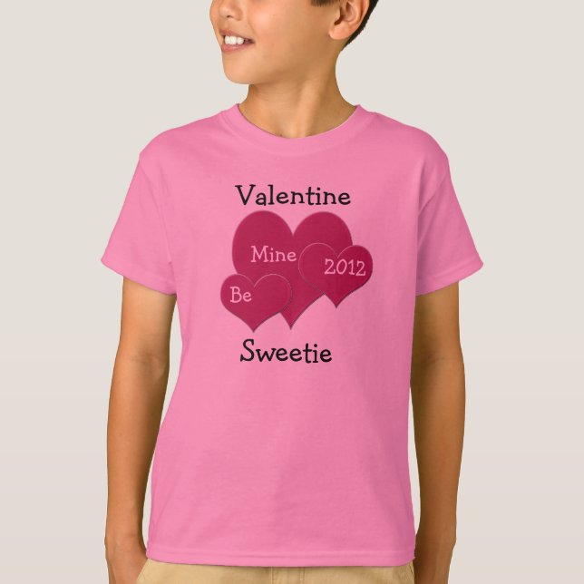 VALENTINE SWEETIE T-SHIRT TEMPLATE (Front)
