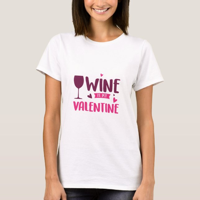 Valentine t-shirts design for girlfriend  (Front)