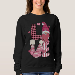 Valentine Teacher Squad Gnome Love Sweethearts Hea Sweatshirt
