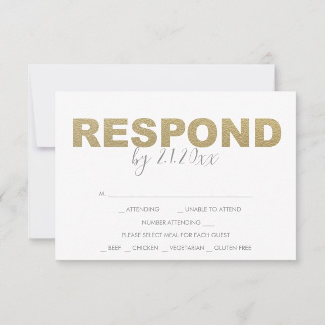 Valentine Theme Reply RSVP Cards (Front)