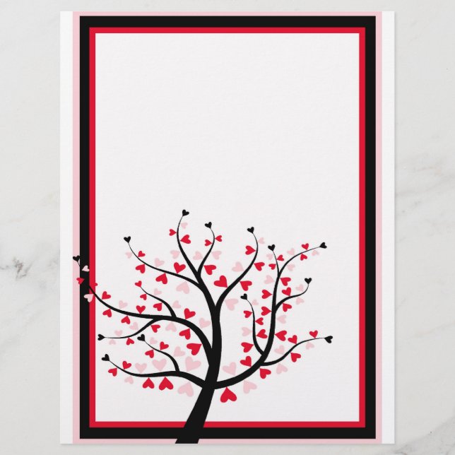 Valentine Tree Letterhead (Front)