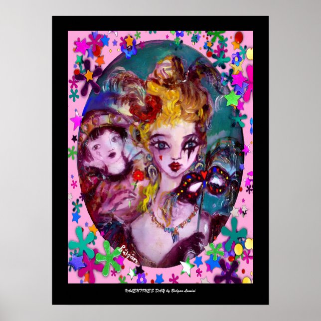 VALENTINE VENETIAN MASQUERADE MASKS POSTER (Front)