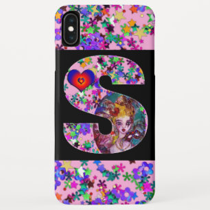 VALENTINE VENETIAN MASQUERADE MONOGRAM S LETTER Case-Mate iPhone CASE
