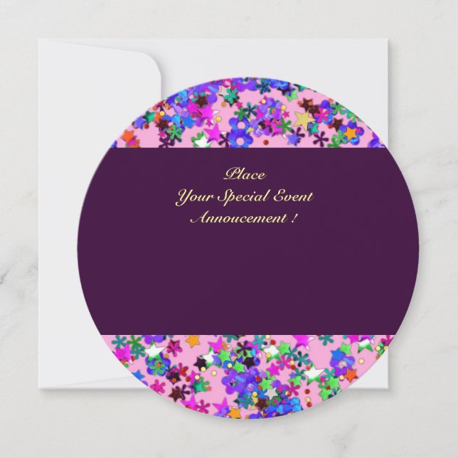 VALENTINE VENETIAN MASQUERADE PARTY INVITATION (Front)