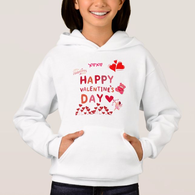 Valentine Vibes Hoodie (Front)