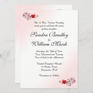 Valentine Wedding Invitation
