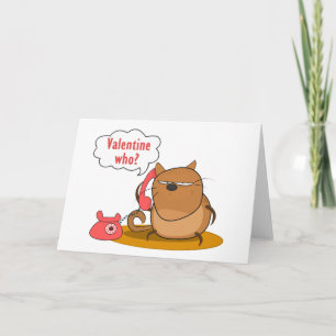 Valentine Who? Holiday Card