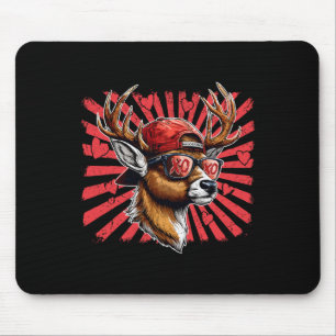 Valentine Xoxo Funny Deer Hunting Buck Men Women K Mouse Pad