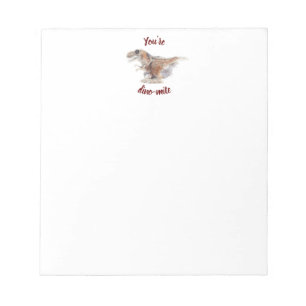 Valentine You are dino-mite Notepad