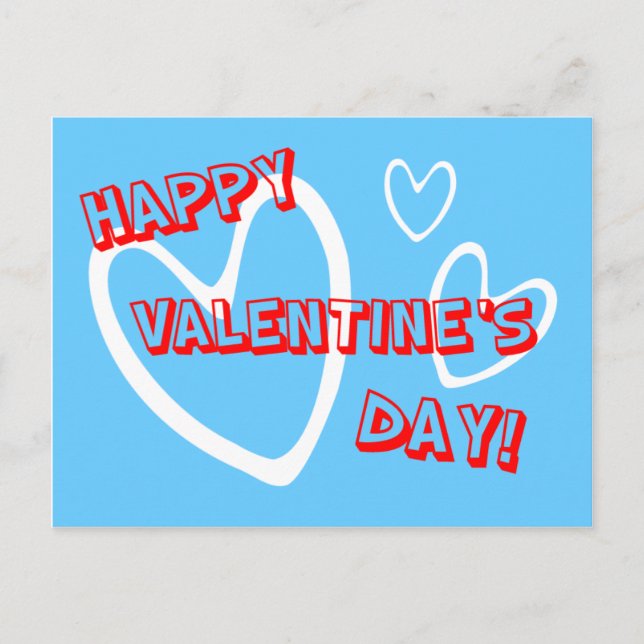 Valentine You're A-MAZE-ING Holiday Postcard (Front)