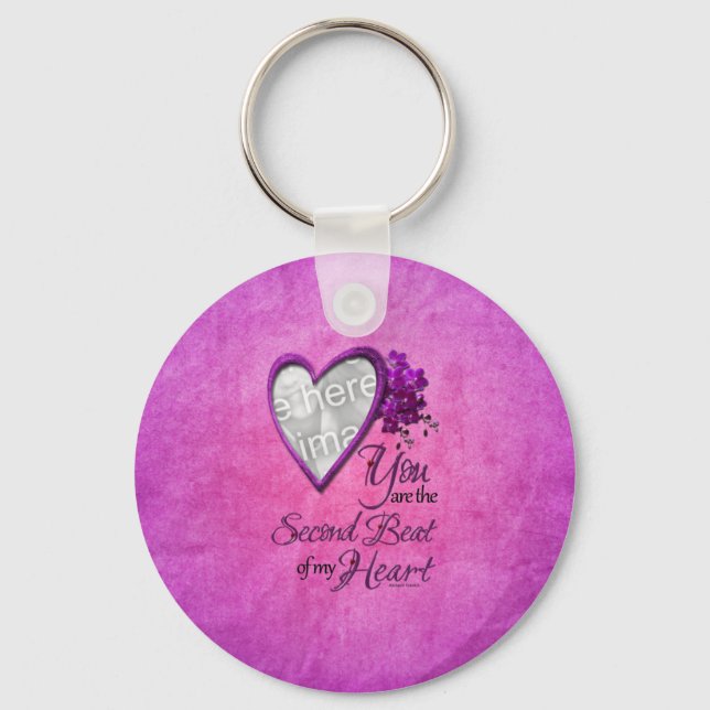 Valentines - 2nd Beat of My Heart Key Ring (Front)