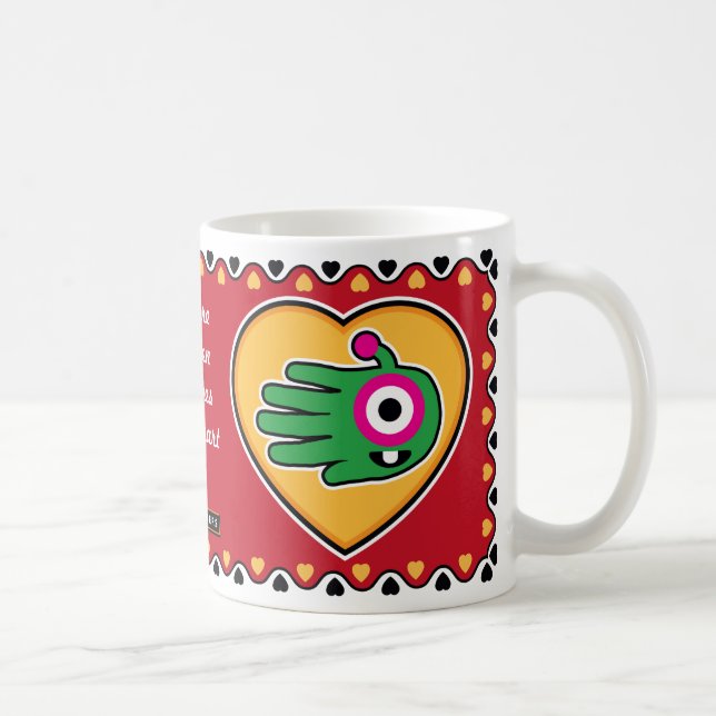 Valentine's Alien mug (Right)