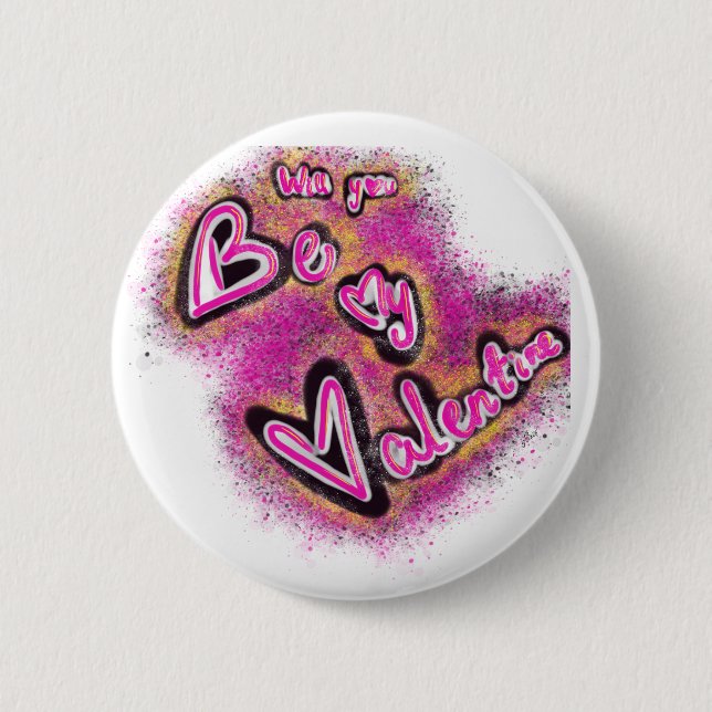 Valentine's badge (Front)