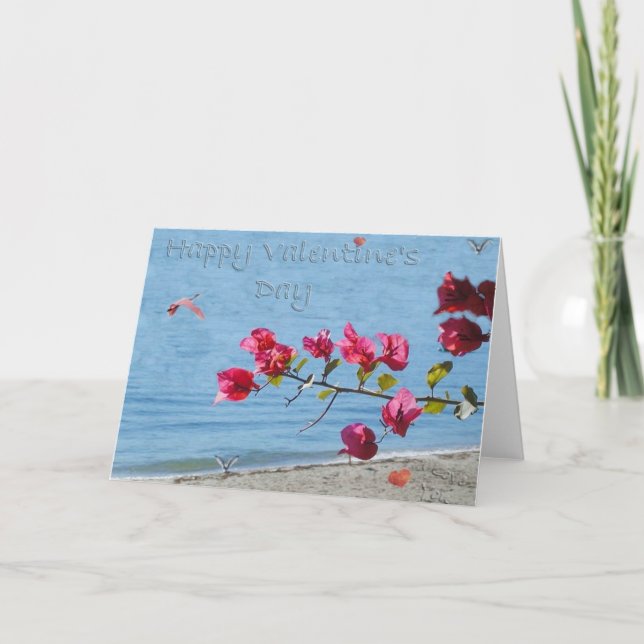 Valentine's Beach Card (Front)