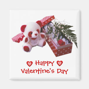 Valentine's Bear Magnet