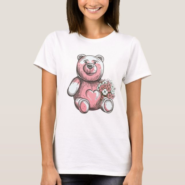 Valentines Bear T-Shirt (Front)