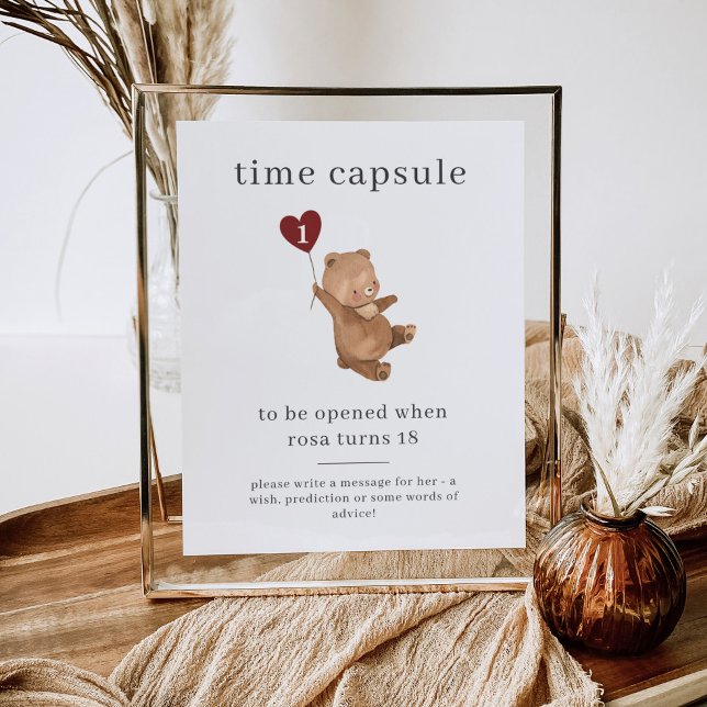 Valentines Bear Time Capsule Poster (Creator Uploaded)