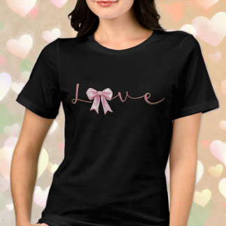 Valentine's Bow 2 Tri-Blend Shirt