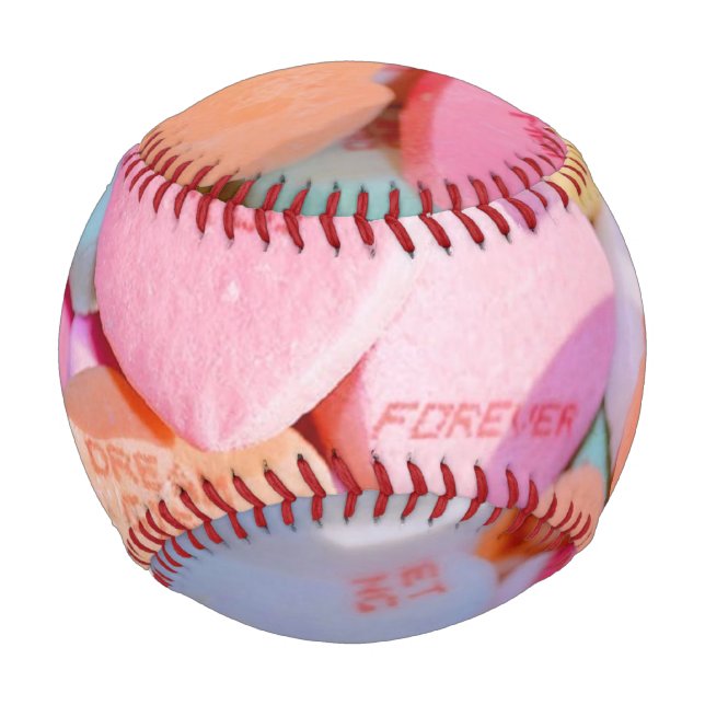 VALENTINE'S CANDY HEARTS  BASEBALL (Front)