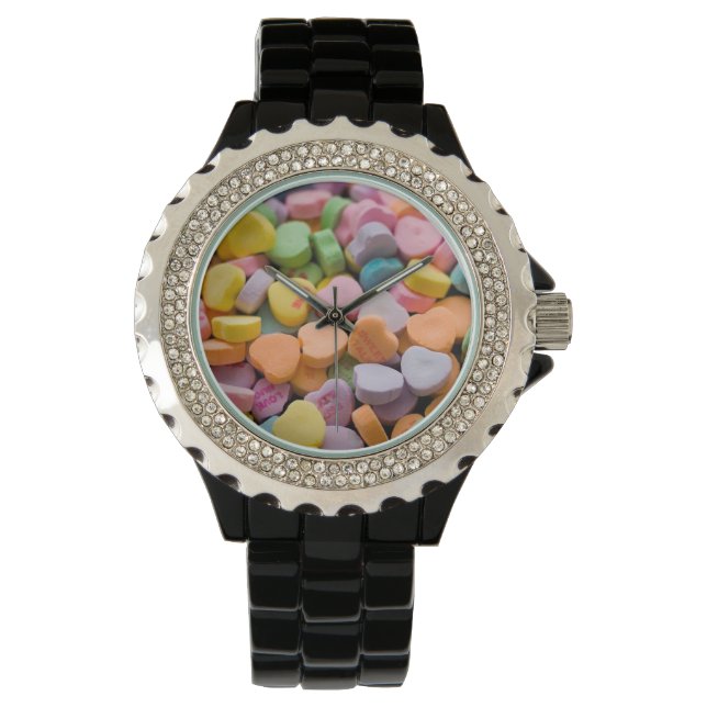VALENTINE'S CANDY HEARTS  WATCH (Front)