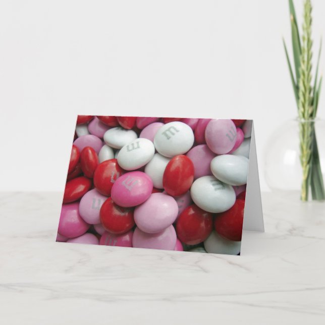 Valentine's Candy Holiday Card (Front)