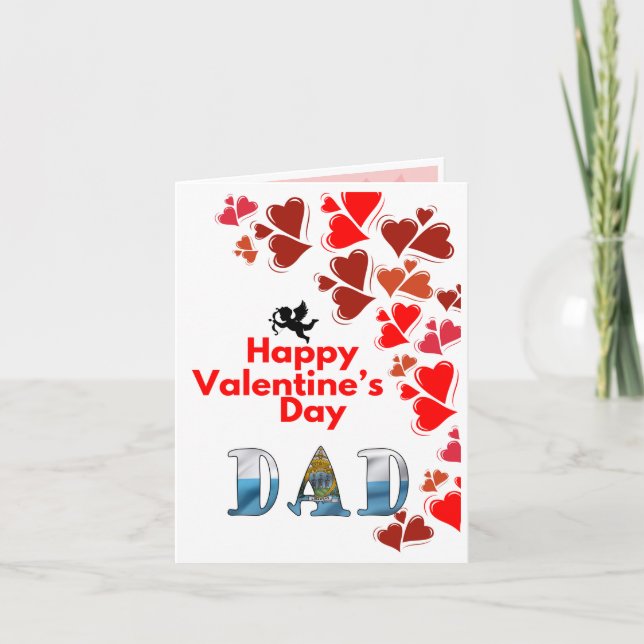 Valentine's Card for Dads (San Marino) (Front)