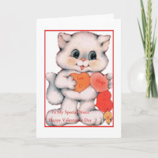 Valentine's Card For Niece