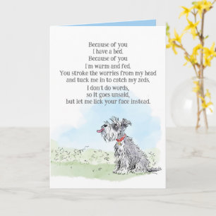 Valentine's Card from the Dog