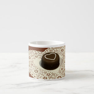 Valentines Chocolate Espresso Cup