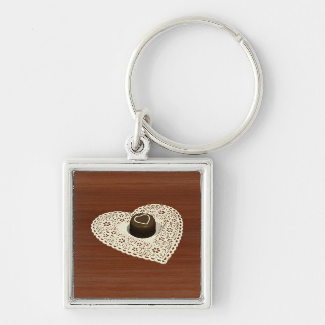 Valentines Chocolate Key Ring (Front)