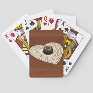 Valentines Chocolate Playing Cards
