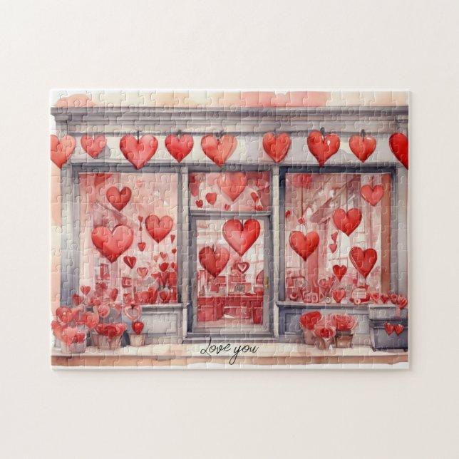 Valentine's Conundrum Corner Jigsaw Puzzle (Horizontal)