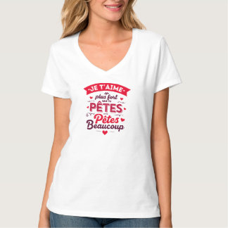 Valentine's Couple I Love You More Than You Snore T-Shirt
