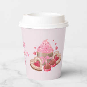 Valentine's Cupcake, Cookie, Treats   Paper Cups