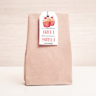 Valentines Cupcake Tag