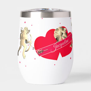 Valentine's Cupid & Hearts