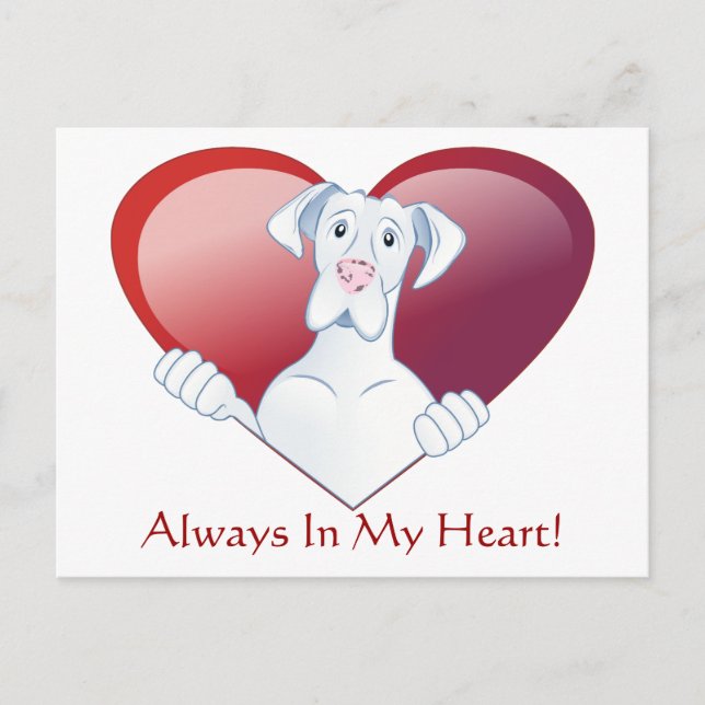Valentine's Dane - Always In My Heart Card (Front)