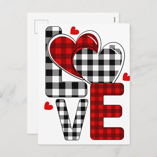 Valentines Day 2026: Celebrate Love in Style  Holiday Postcard (Front/Back)