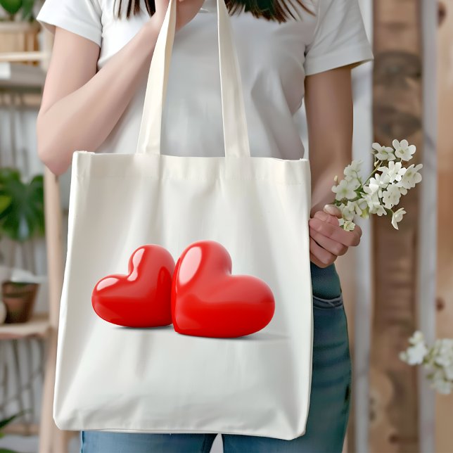 Valentine's Day 3D Stereo Love Tote Bag (Creator Uploaded)