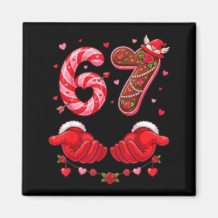 Valentines Day 67 Hilarious Six Seven Love Meme Fo Magnet