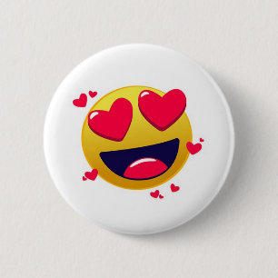 Valentine's day ❤ 6 cm round badge