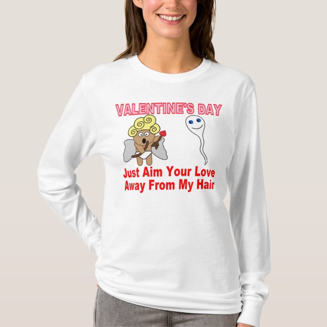 Valentine's Day: Aim Your Love T-Shirt (Front)