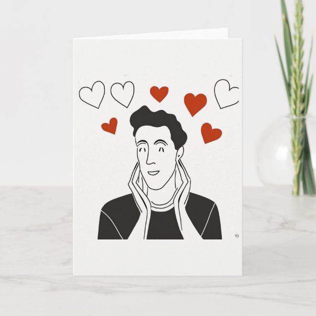 Valentine's Day Art Card (Front)