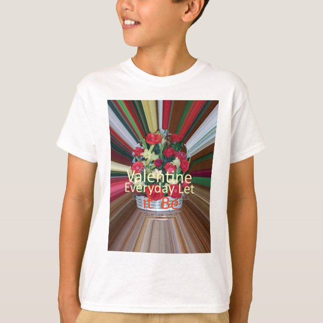 Valentine's Day Art Print T-Shirt (Front)
